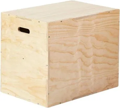 Productafbeelding van Plyometrische Box - Trainingsapparaat - Krachtopbouw - Veelzijdige oefeningen - 40x50x60cm - Niet gespecificeerd