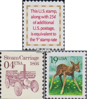 Produktbild von Briefmarken USA 1991 Mi 2117,2119,2122 (kompl.Ausg.) postfrisch Freimarke