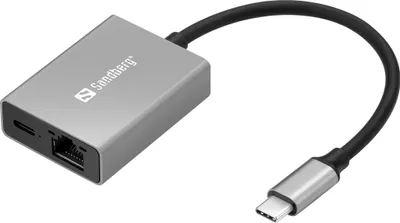 Image de Sandberg - Adaptateur USB-C vers Gigabit Ethernet PD100W