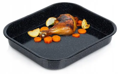 Obrázek produktu pro Orion Smaltovaná obdélníková zapékací mísa plech na pečení