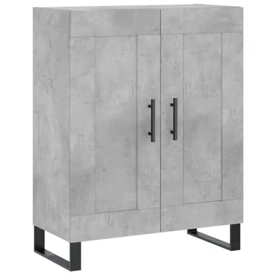 Immagine prodotto di Credenza Grigio Cemento 69,5x34x90 cm in Legno Multistrato