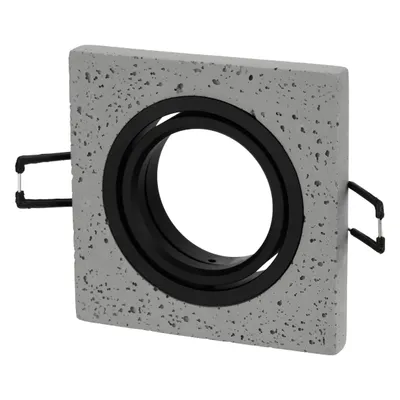 Produktbild von Spot Aluminium Einbaurahmen GU10 BETON - eckig