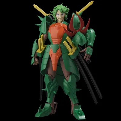 Image de Figurine Chou-Dan-Kadou Yoroiden Samurai Troopers Doku Mashou Naaza 15 cm