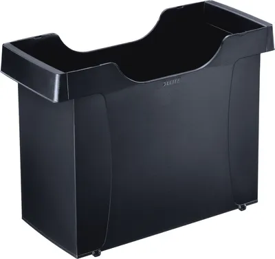 Produktbild von Hängemappenbox Uni-Box Plusschwarz (ohne Inhalt) Packung mit 2 Stück