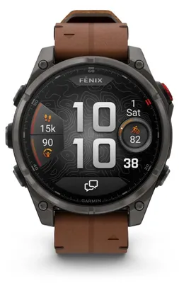 Zdjęcie produktu dla Garmin fēnix 8 Pro, 3,56 cm (1.4"), AMOLED, Ekran dotykowy, 32 GB, GPS, 90 g