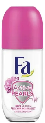 Zdjęcie produktu dla Fa Deo Roll on Active Pearls Fresh Rose Scent Anti Transpirant 50ml