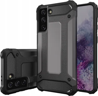 Produktbild von Hybrid Armor Case Tasche fr Samsung Galaxy S23+ Schwarz