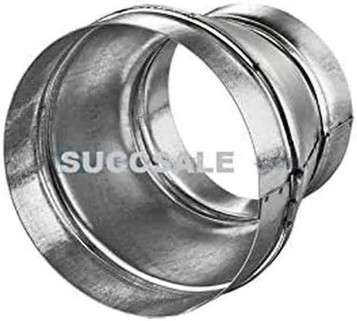 Produktbild von Famanu Schlauchreduzierung Übergangsstück - 150mm auf 100mm - Aluminium