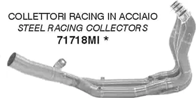 Immagine prodotto di Collettori racing ARROW in acciaio inox per BMW