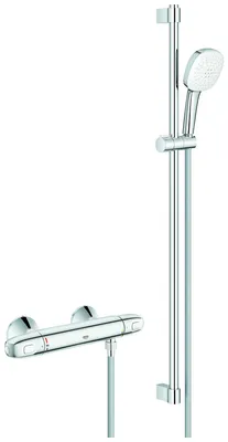 Produktbild von Grohe 34824005 THM-Brausebatterie Grohtherm 1000 34824_5 mit Brausegarnitur 900mm chrom