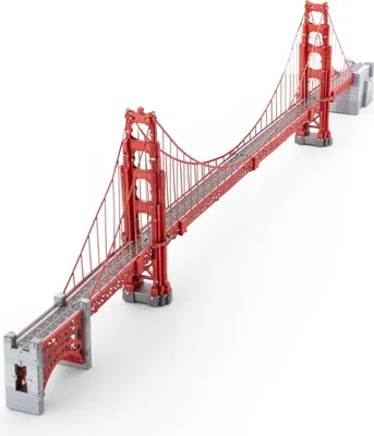 Produktbild von METAL EARTH 3D-Puzzle Premium Series: Die meisten Golden Gate