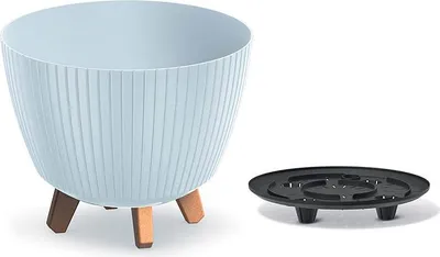 Obrázek produktu pro Květináč LAMIA 23,2 cm - Barva: světle šedá