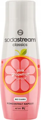 Produktbild von SodaStream Pink Grapefruit, Karbonisierungssirup, Kunststoff, Grapefruit, 440 ml, 9 l, 1 Stück(e)