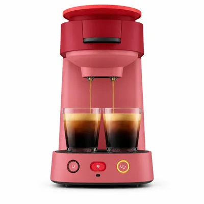 Produktbild von Senseo CSA225 Kaffeepadmaschine, Pod-Kaffeemaschine, 0,9 l, Kaffeepad, 1850 W, Rot, KI-generiertes Bild