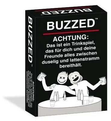 Produktbild von 881946 - Buzzed - Kartenspiel, 3-20 Spieler, ab 18 Jahren (DE-Ausgabe)