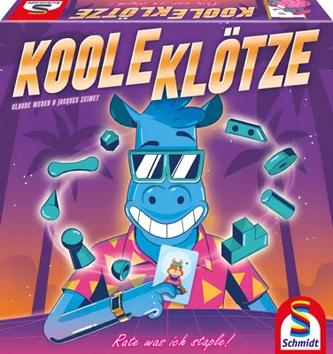 Produktbild von Schmidt Spiele Koole Klötze, Brettspiel, Familie, 8 Jahr(e), 30 min, Familienspiel