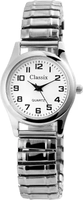 Produktbild von Classix Damenuhr mit Metallzugband