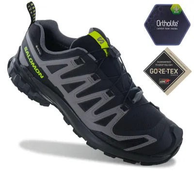 Image de Salomon XA PRO 3D V9 GTX - GORE-TEX - Chaussures de randonnée pour hommes, chaussures de trail running, référence 479873, taille EU 49 1/3, UK 13.5