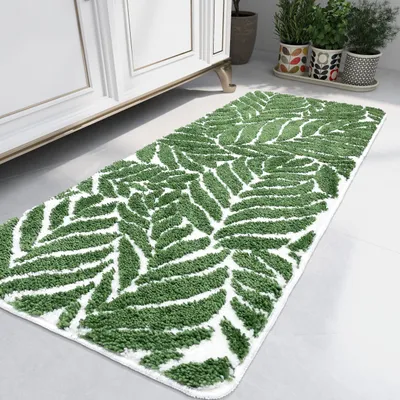 Productafbeelding van Badmat, extra zachte lange badtapijt, antislip, 61 x 152 cm