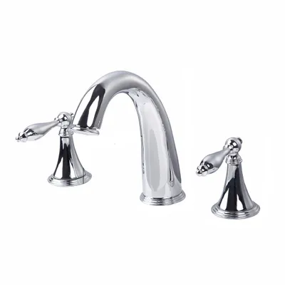 Produktbild von SILVER Chrom LAUFERI Retro-Waschtischarmatur