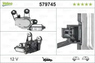 Zdjęcie produktu dla Silnik Wycieraczek Land Rover Freelander 2 10.06-10.14 Tył
