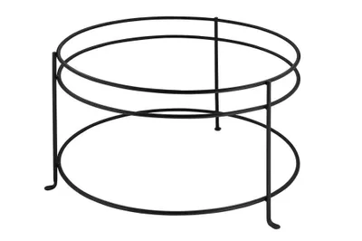 Produktbild von Fink TAVOLA, Ständer, Eisen pulverbeschichtet, schwarz, H. 42 cm, D. 65 cm Höhe: 42.00 cm Durchmesser: 65.00 cm 168102