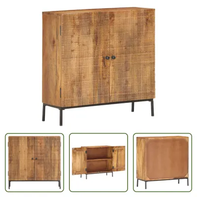 Zdjęcie produktu dla The Living Store Kredens 75 x 30 x 75 cm Lite drewno Mango