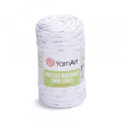 Obrázek produktu pro Twisted Macrame Polyester 3mm příze 4 x 250 g 751