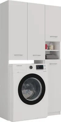 Produktbild von Marpol Badezimmer Set Dd Schrank Matt Weiss