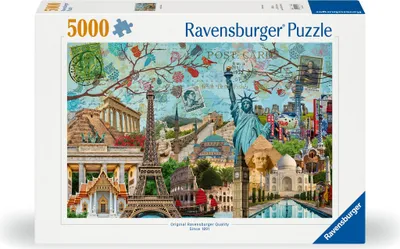 Immagine prodotto di Big City Collage Ravensburger Puzzle Game 17118 - Pezzi unici, tecnologia SoftClick, per tutte le età