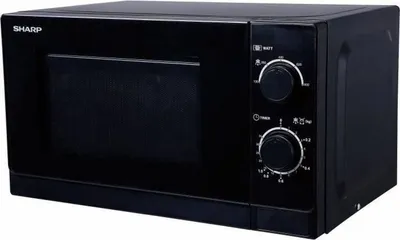 Obrázek produktu pro Cuptor cu microunde Sharp R200BKW, 20 l, 800 W, Mecanic, u
