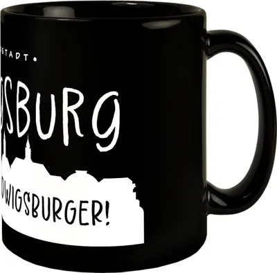 Produktbild von Ludwigsburg Skyline Tasse mit - Ich bin ein Ludwigsburger