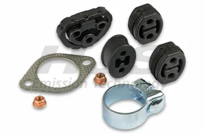 Produktbild von HJS 82 32 3570 Montagesatz Auspuffanlage Abgasanlage für FIAT PANDA (169) 500 (312) 500 C (312)