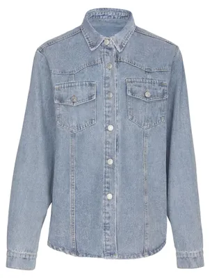 Immagine prodotto di Camicia da donna TEYLON - blu, taglia M