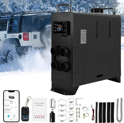 Produktbild von Jayseuw 8KW 12/24V Diesel Standheizung Air Heater SUV LCD PKW LKW VAN Dieselluftheizung