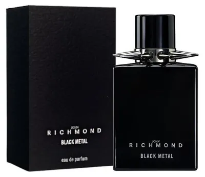 Produktbild von JOHN RICHMOND Black Metal Woman Eau de Parfum für Damen, blumig, sinnlich, beleb