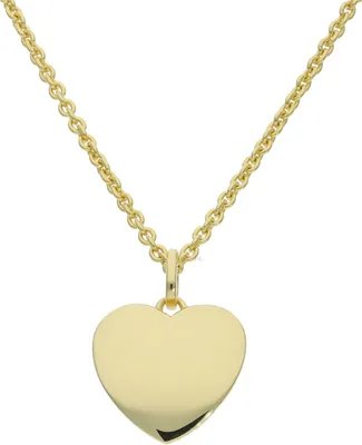 Produktbild von Anhänger Silber 925 Goldplattiert Herz JL20-02-1305 JuwelmaLux
