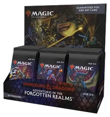 Image de Magic: The Gathering - Aventures dans les Royaumes Oubliés - Boîte de boosters (version japonaise)