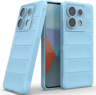 Produktbild von Handyhülle für Xiaomi Redmi Note 13 Pro 5G Weich TPU Silikon Stossfest Anti-rutsch Hülle Blau
