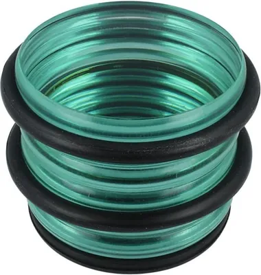 Produktbild von Bodentürstopper Glas 1,3KG Stopper Rutschhemmender Gummi Rund Türstopper Glasstopper