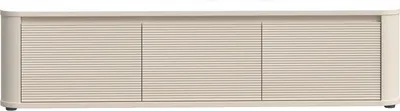 Produktbild von Lowboard >BREATHTAKER< 3 Türen, in Sandfarbig - 168x41,5x41,3cm (BxHxT)