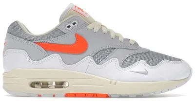 Productafbeelding van Nike Air Max 1 Patta Waves Wit/Hyper Crimson (met armband) - EU 44.5