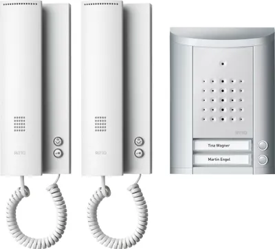 Produktbild von Ritto Entravox Komplettpaket 2WE 1841220 silber