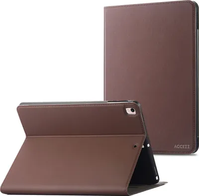 Produktbild von Accezz Classic Klapphülle iPad 6 (2018) 9.7 Zoll / iPad 5 (2017) 9.7 Zoll / Air 2 (2014)/Air 1 (2013) - Braun