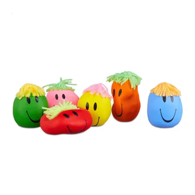 Produktbild von piłka antystresowa relaxdays, różne kolory, Ø 9,0 cm, 1 szt.