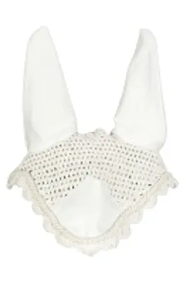 Produktbild von HKM Fliegenhaube, Farbe:3232 dunkelrot/dunkelrot, Größe:Vollblut