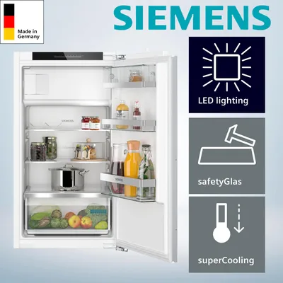 Produktbild von Siemens iQ500 KI32LADD1, 147 l, Integriert, D, 35 dB, SN-ST, 3 kg/24h