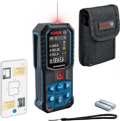 Produktbild von Laser-Entfernungsmesser 50m Bluetooth wasserdicht Batteriebetrieb