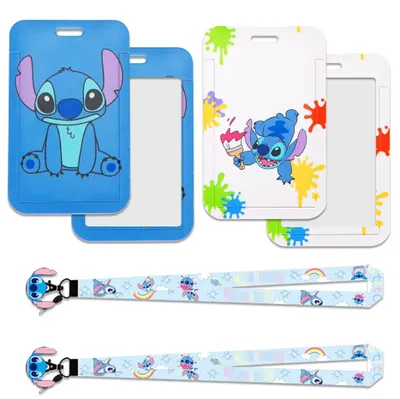 Produktbild von 2er-Pack Ausweishüllen mit Umhängeband, Ausweishüllen mit Umhängeband für Kindertickets, Ausweishüllen für Studentenausweise mit Umhängeband, Ausweishüllen für Personalausweise, Bustickets