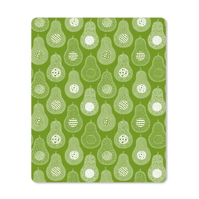 Produktbild von MuchoWow® Mauspad Mousepad Avocado - Muster - Grün 30x40 cm - Mousepads - Maus Mat - Pad - Mausunterlage - Mausmatten